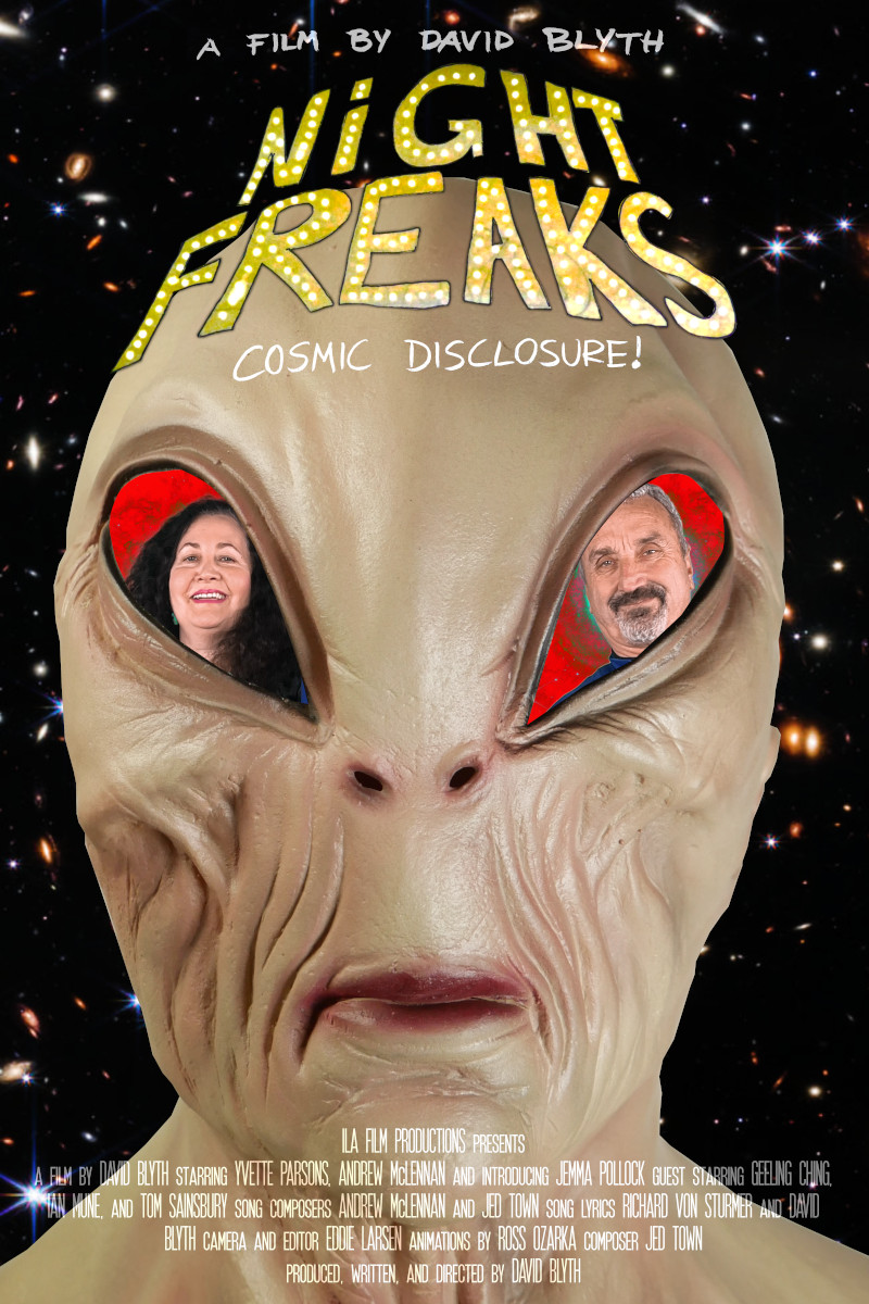 Night Freaks Mask Poster
